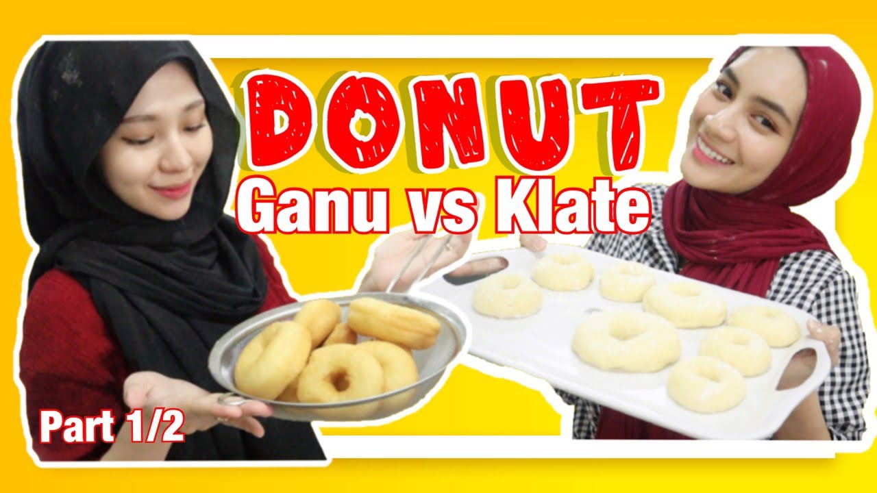 DONUT KLATE vs GANU vs Donat terenak di dunia
