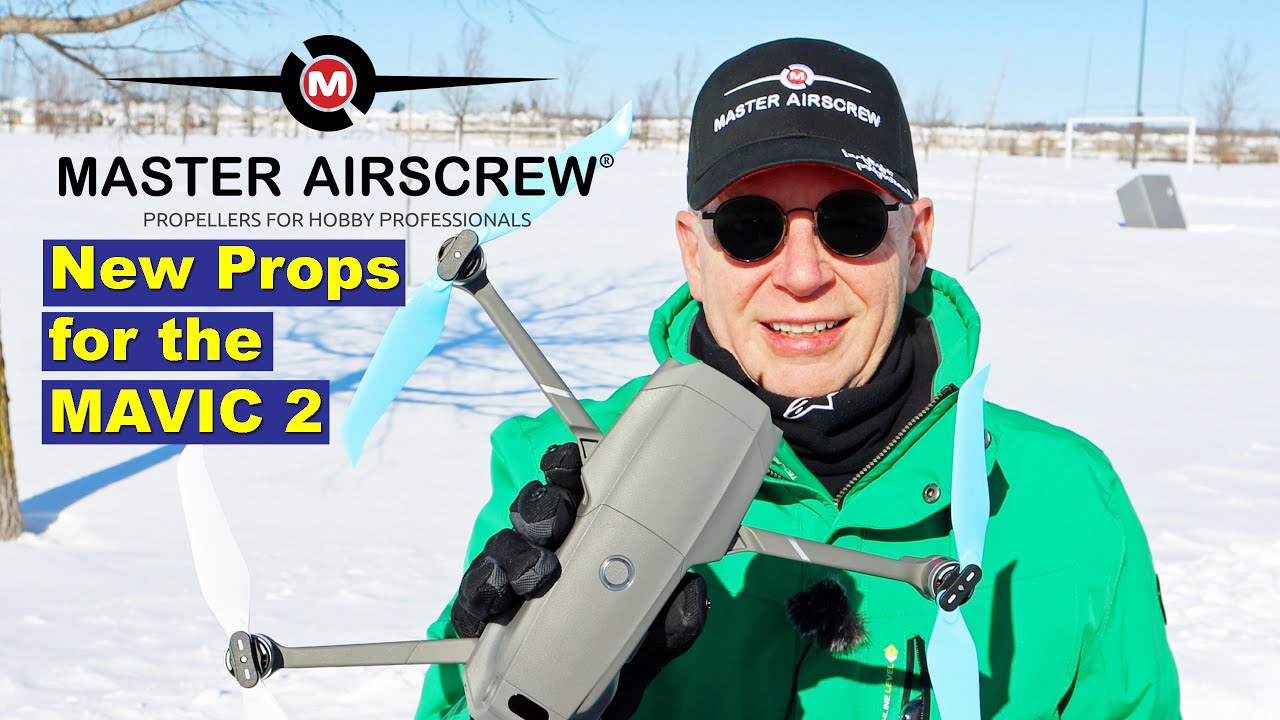 DJI Mavic 2 - New Propellers - More Quiet? - Master Airscrew