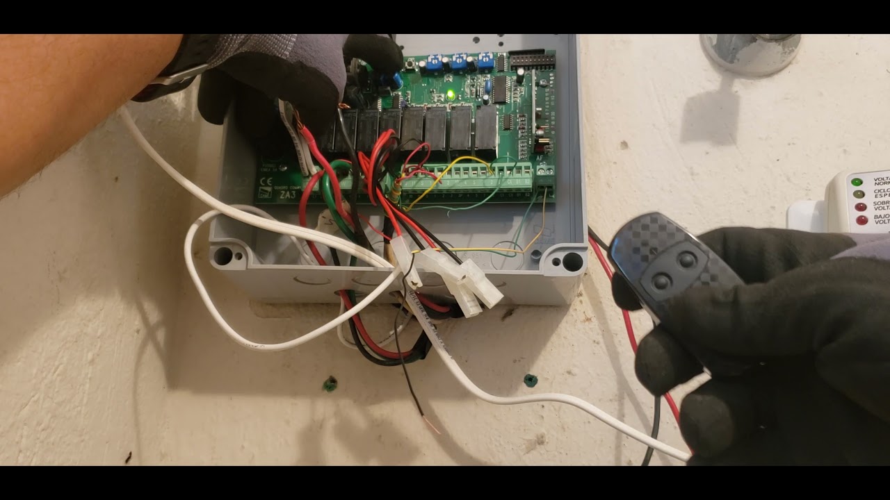 Como programar un Control Came en la Tarjeta Came zbx6, zbx7, zbk, zL19 y otras.