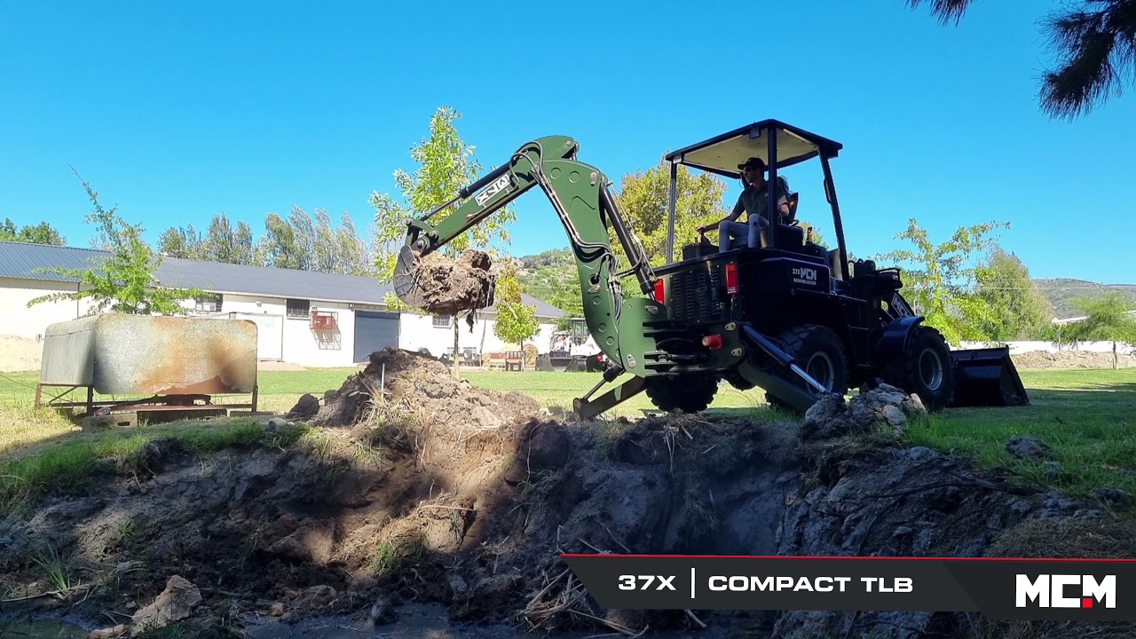 37X TLB - MCM'S COMPACT BACKHOE LOADER