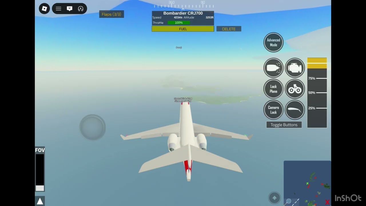 Flying Flight Speedbird-4238 Bombardier CRJ700 in PTFS