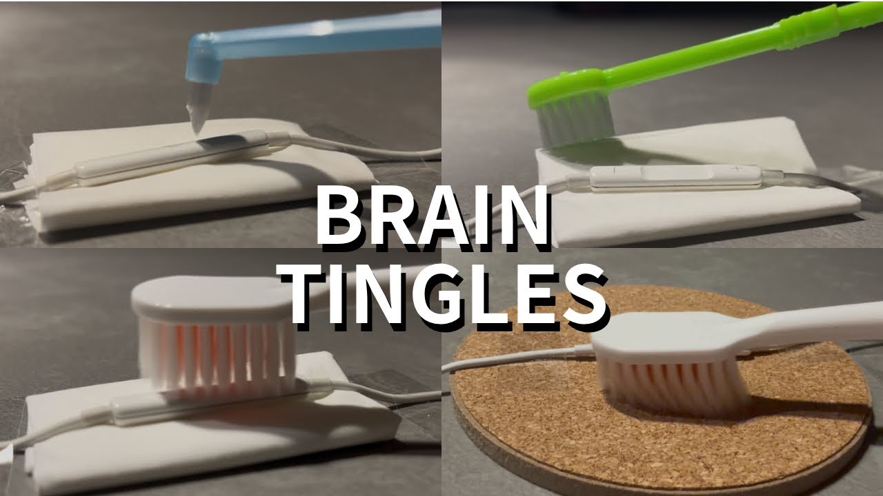 Toothbrush Scratching & Brushing ASMR (Oddly Satisfying) | Earphone Mic