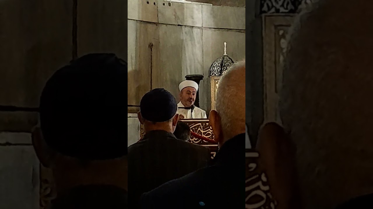 Ayasofya-i Kebir Camii Teravih Öncesi Vaazımız (04.04.2024)