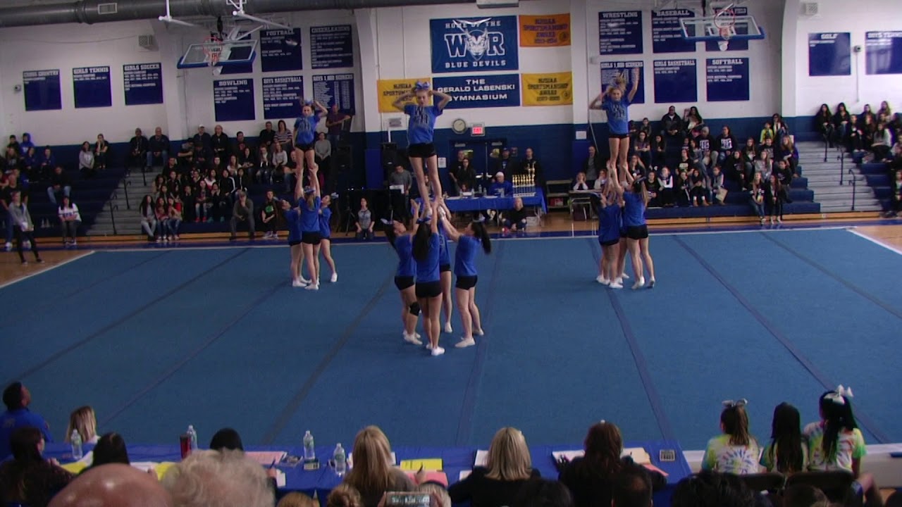 Wood-Ridge HS@Blue Devils 2018 Cheering Challenge