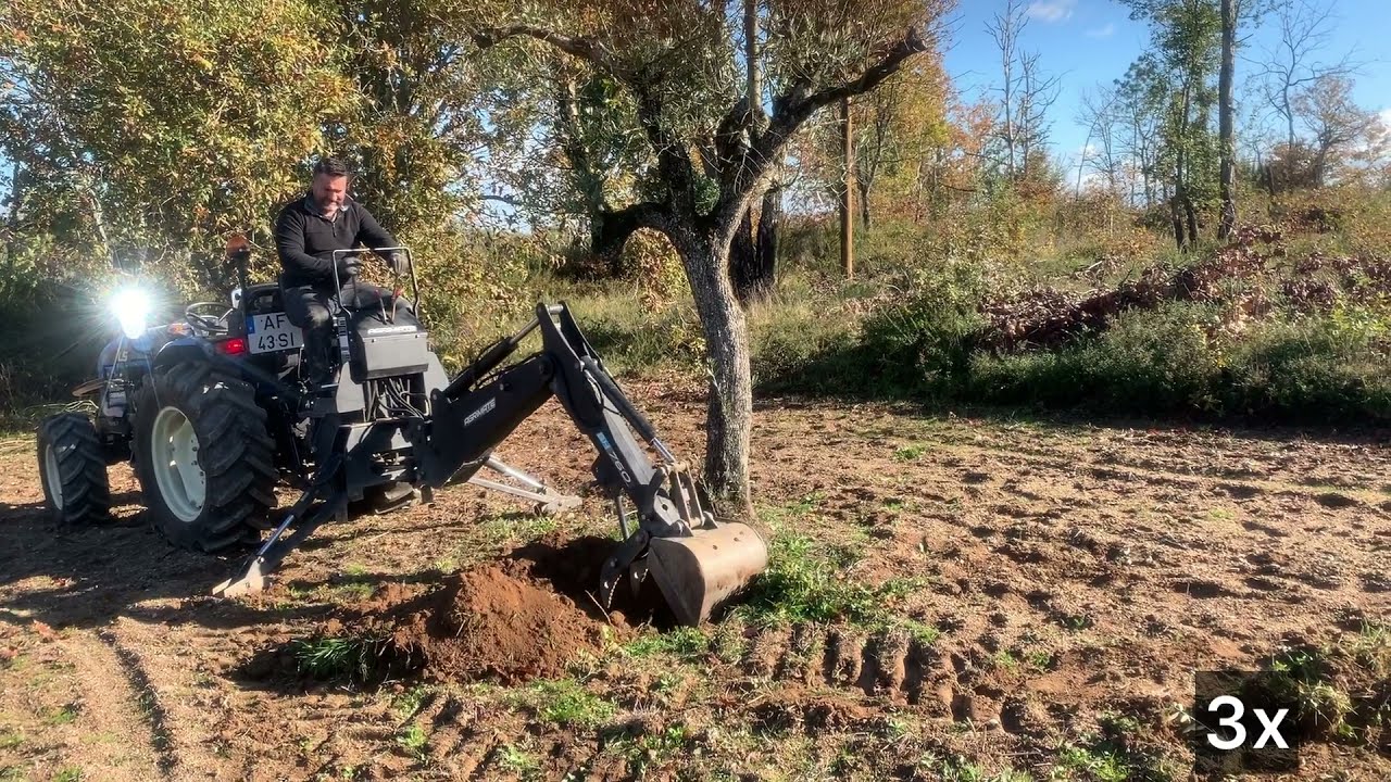 AGRIMATE.NET Retroescavadora para Trator