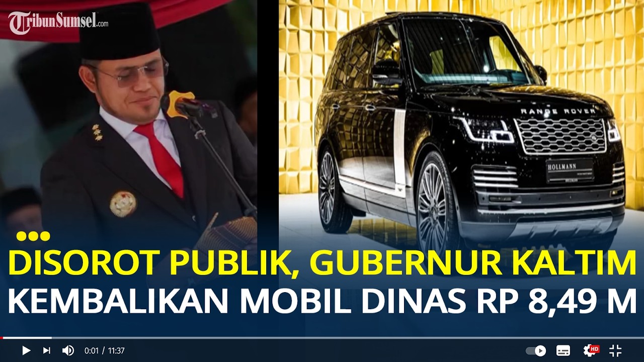 Disorot Publik, Gubernur Kaltim Rudy Mas'ud Pilih Kembalikan Mobil Dinas Rp 8,49 Miliar