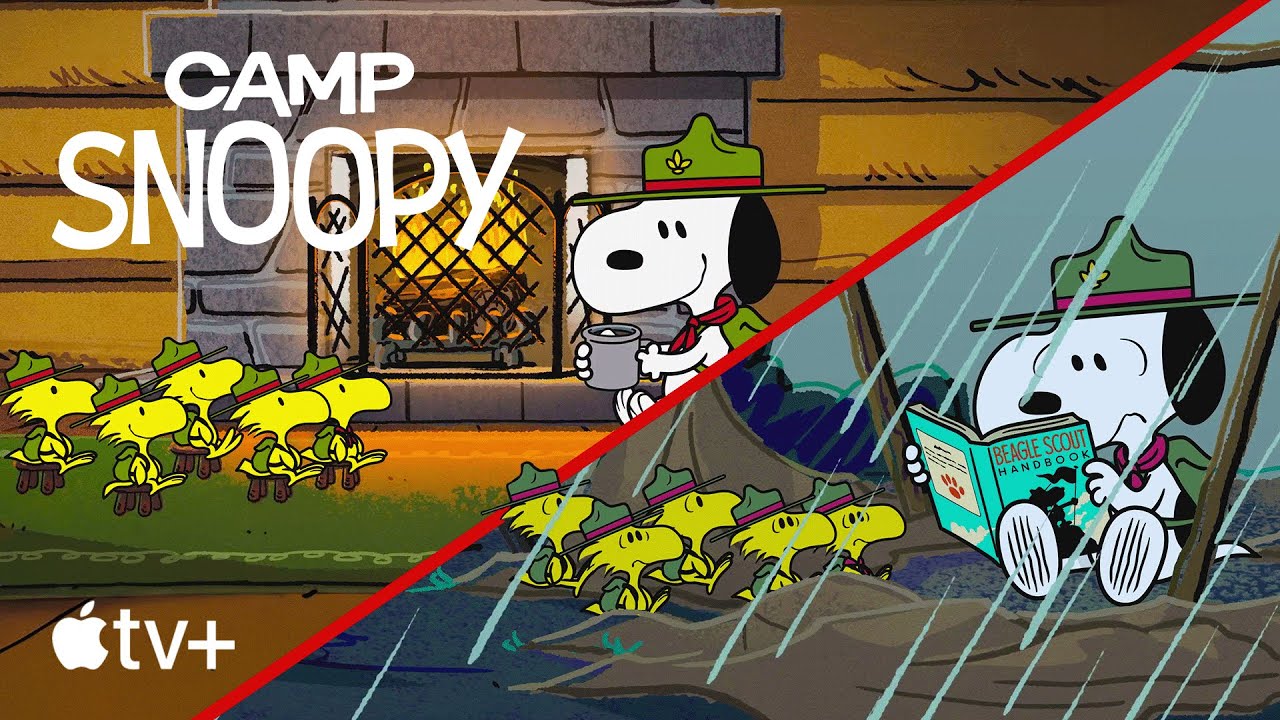 STUCK in the RAIN ☔️ | Camp Snoopy | Cartoons for Kids