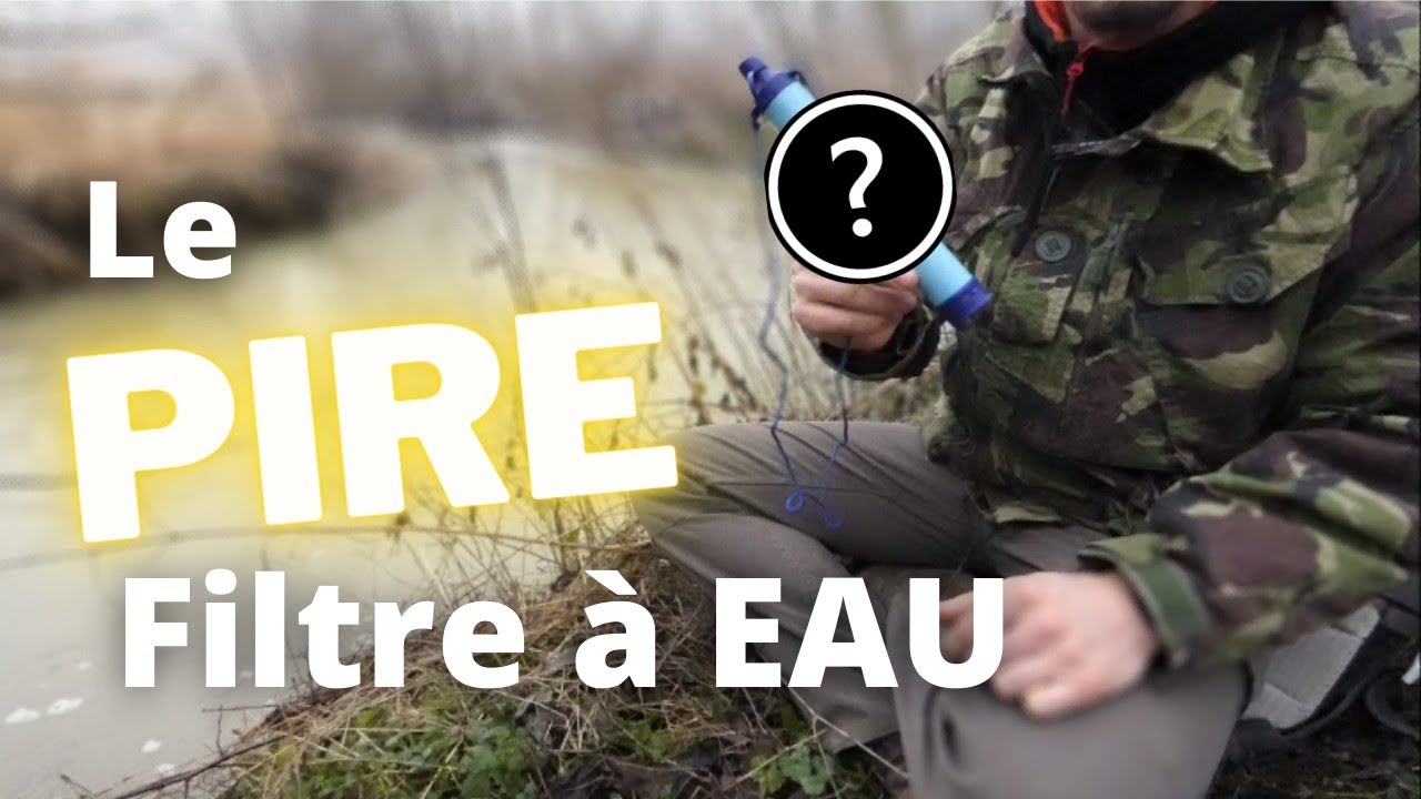 Quel Filtre à Eau pour Survivre ? Comparatif des 3 best-sellers