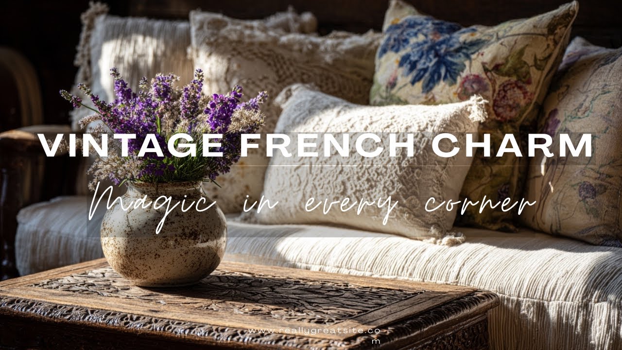 If You Love Vintage French Cottage Style, Try This Dreamy Rustic Romantic Decor 🌸