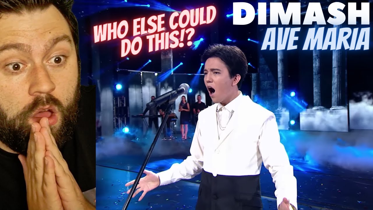 SO ETHEREAL! Dimash - Ave Maria | REACTION