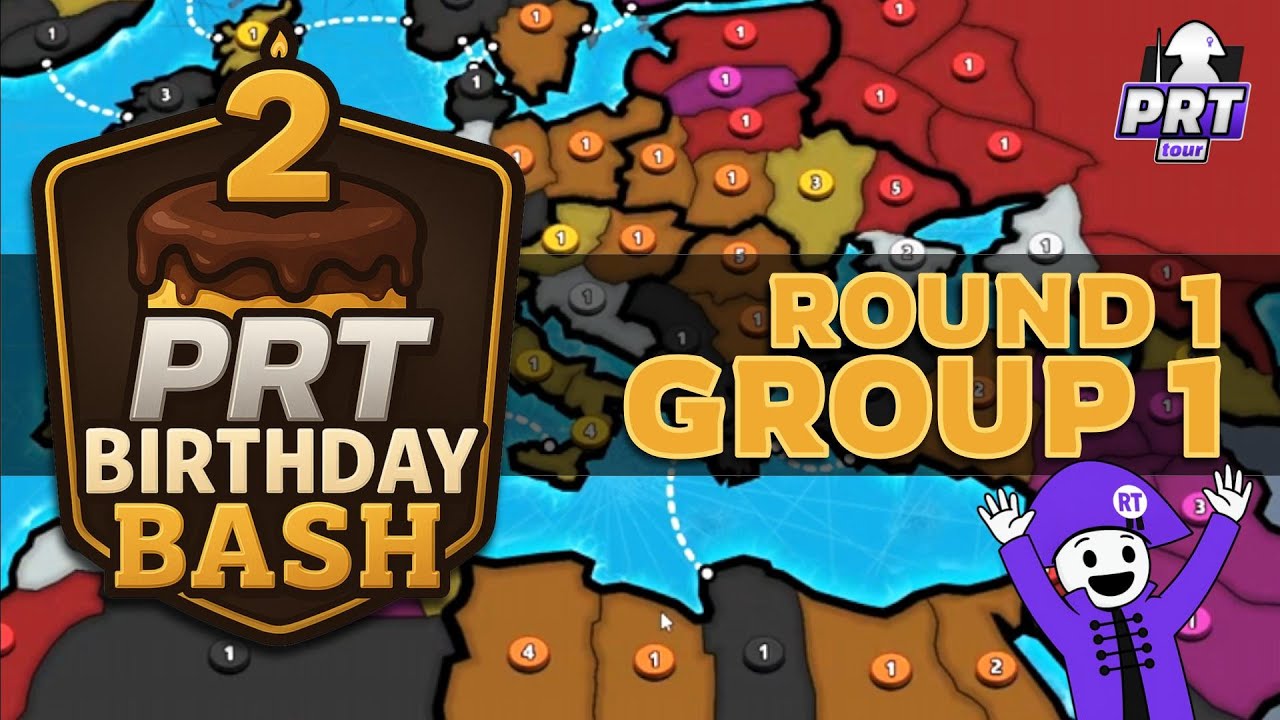 RISK Birthday Bash Open — Round 1 Group 1 | Chaos Begins 🎂🔥