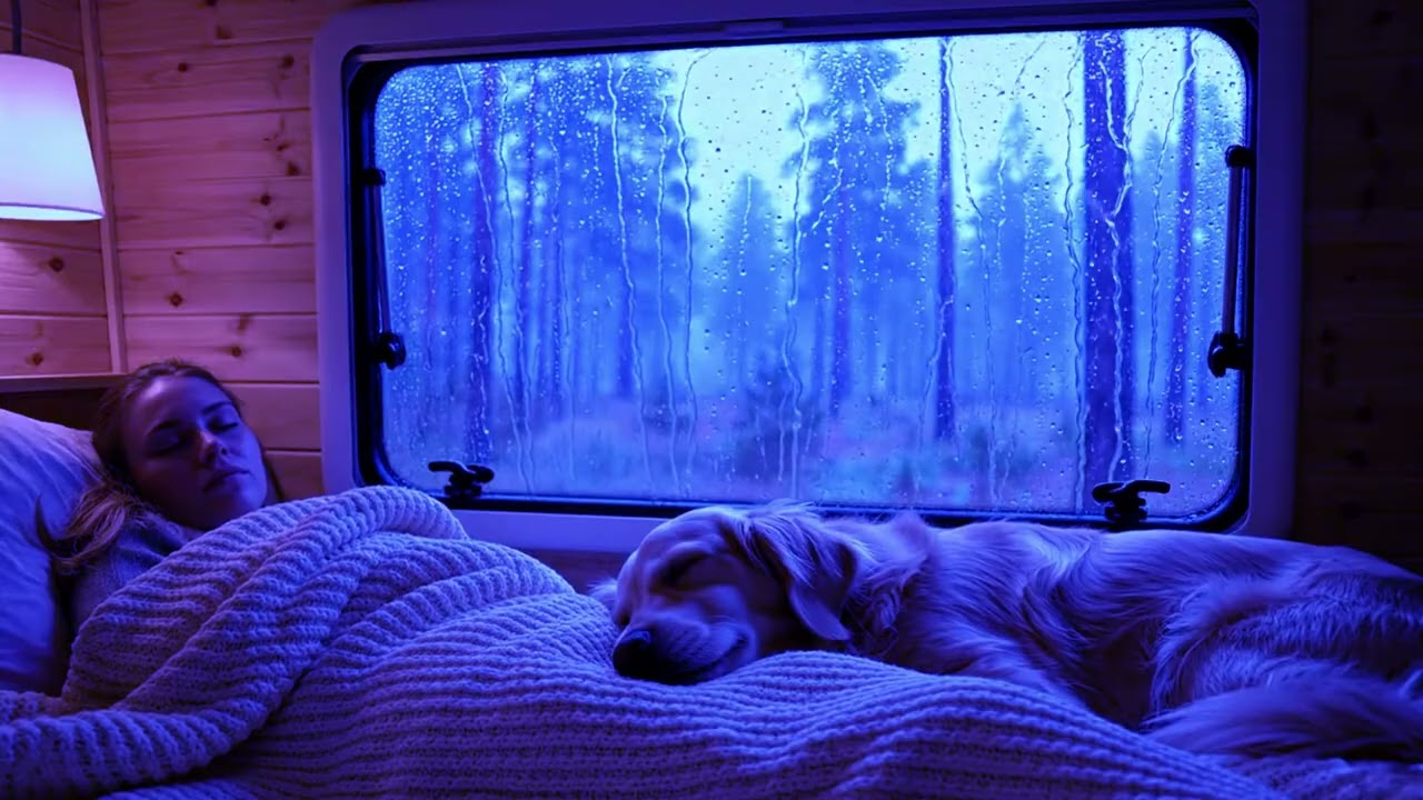 Deep Sleep Rain and Thunder Sounds for Stress Reduction