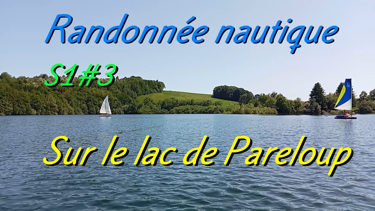 Randonnée nautique sur le lac de Pareloup