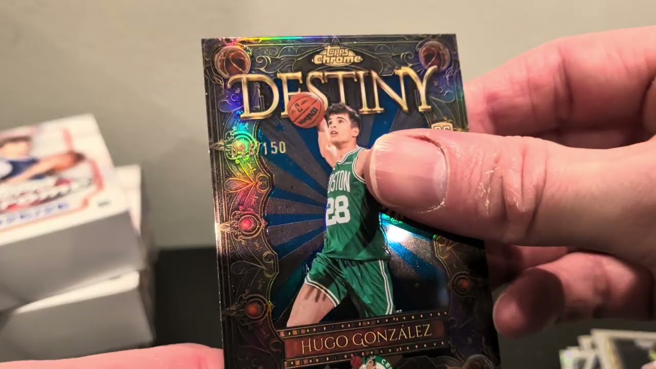 More Topps Chrome NBA Hangers Rookie Numbered Card Hit!