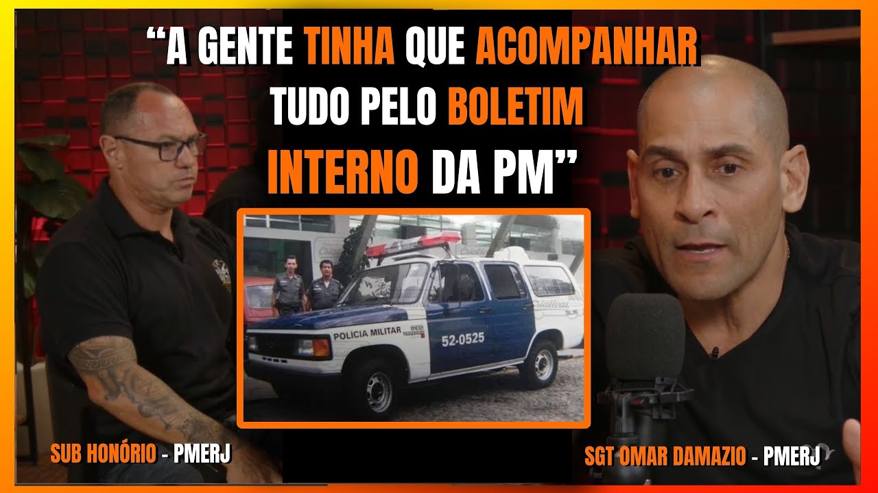 ENTREI PRA PM EM 2000 13 ANOS DEPOIS PASSEI PRO BOPEI SGT OMAR DAMAZIO I PMERJ I PAPORETO PODCAST
