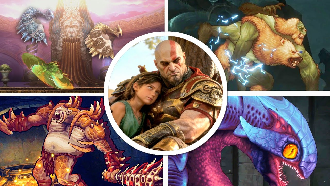 God of War Sons of Sparta 100% - All Bosses & Endings (PS5 Pro 4K60FPS)