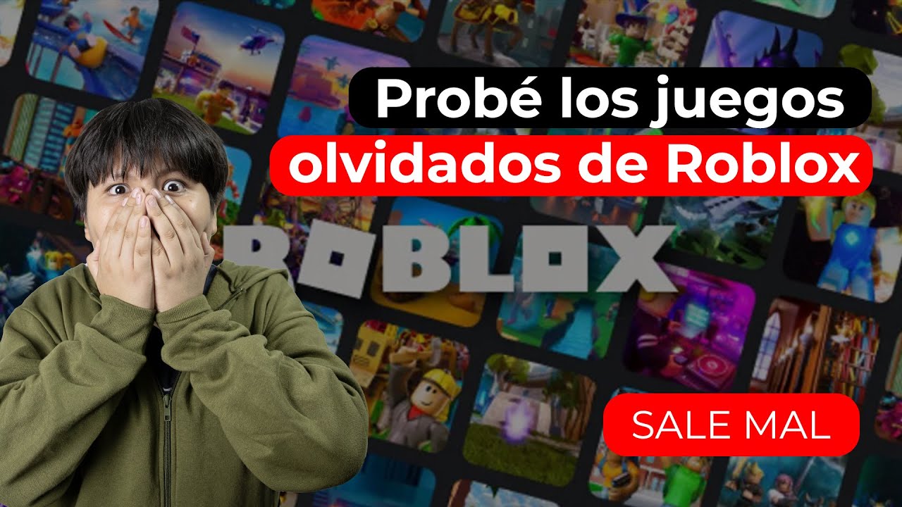 ✅ Probé los juegos olvidados de Roblox 😱 ¡Mira lo que encontré!