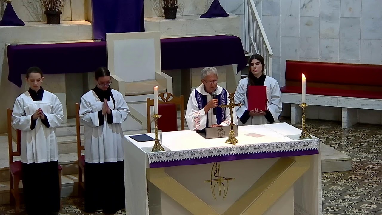 Santa Missa Ao Vivo-2° Semana da Quaresma. 02-03-2026. 19:00horas.