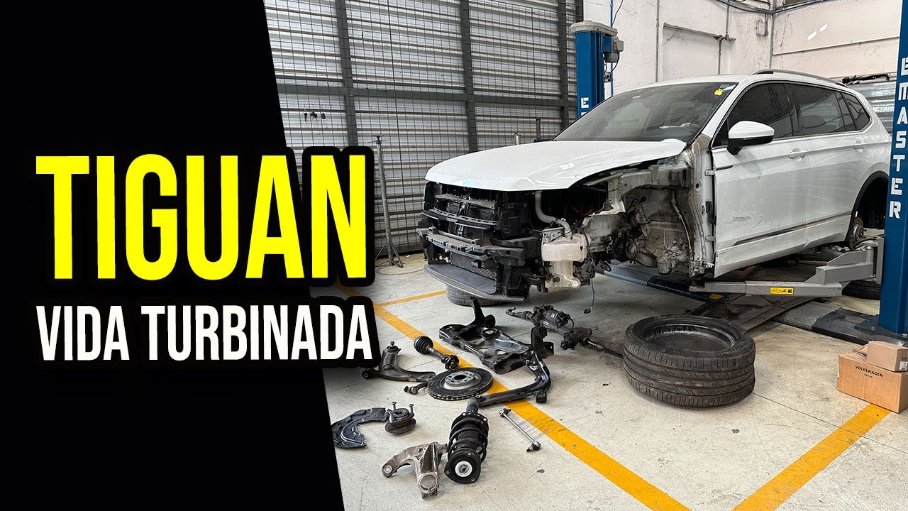 Tiguan R-Line em pedaços: Quanto custa reparar a Tiguan do Vida Turbinada? Tonimek Avalia