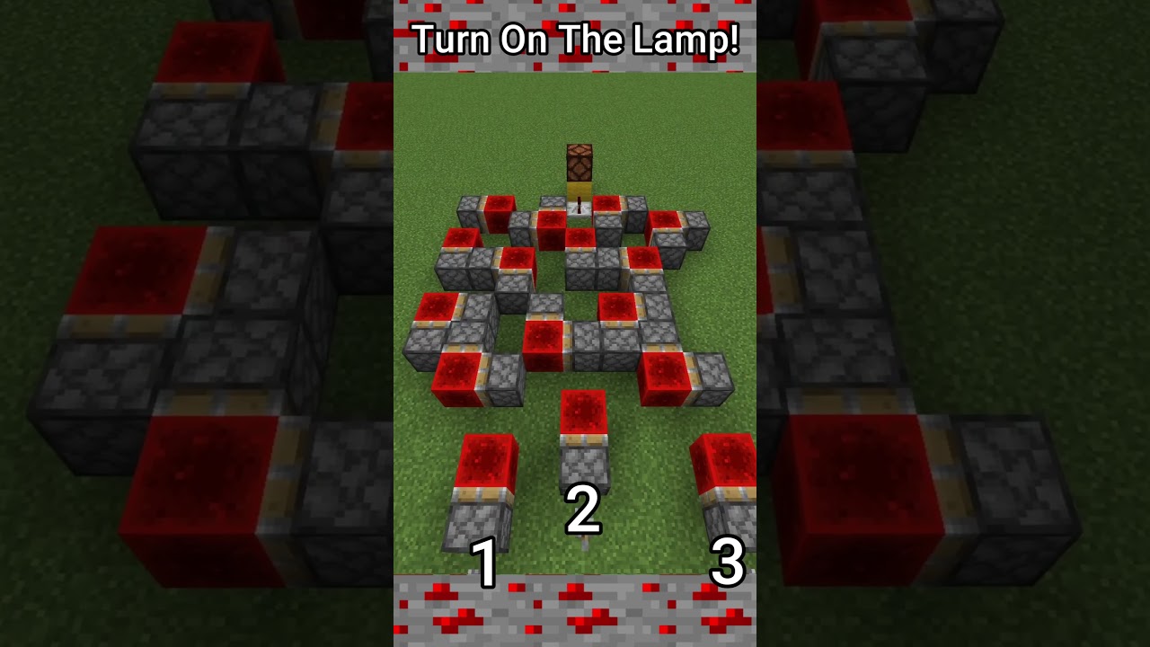 Can you solve this Minecraft redstone puzzle by choosing one of the levers?