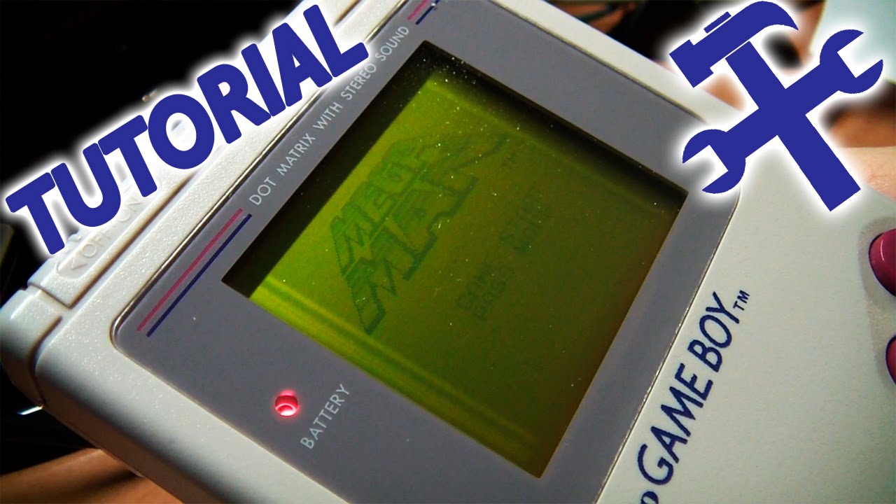 TUTORIAL Repara la pantalla de tu GAMEBOY (Líneas verticales)