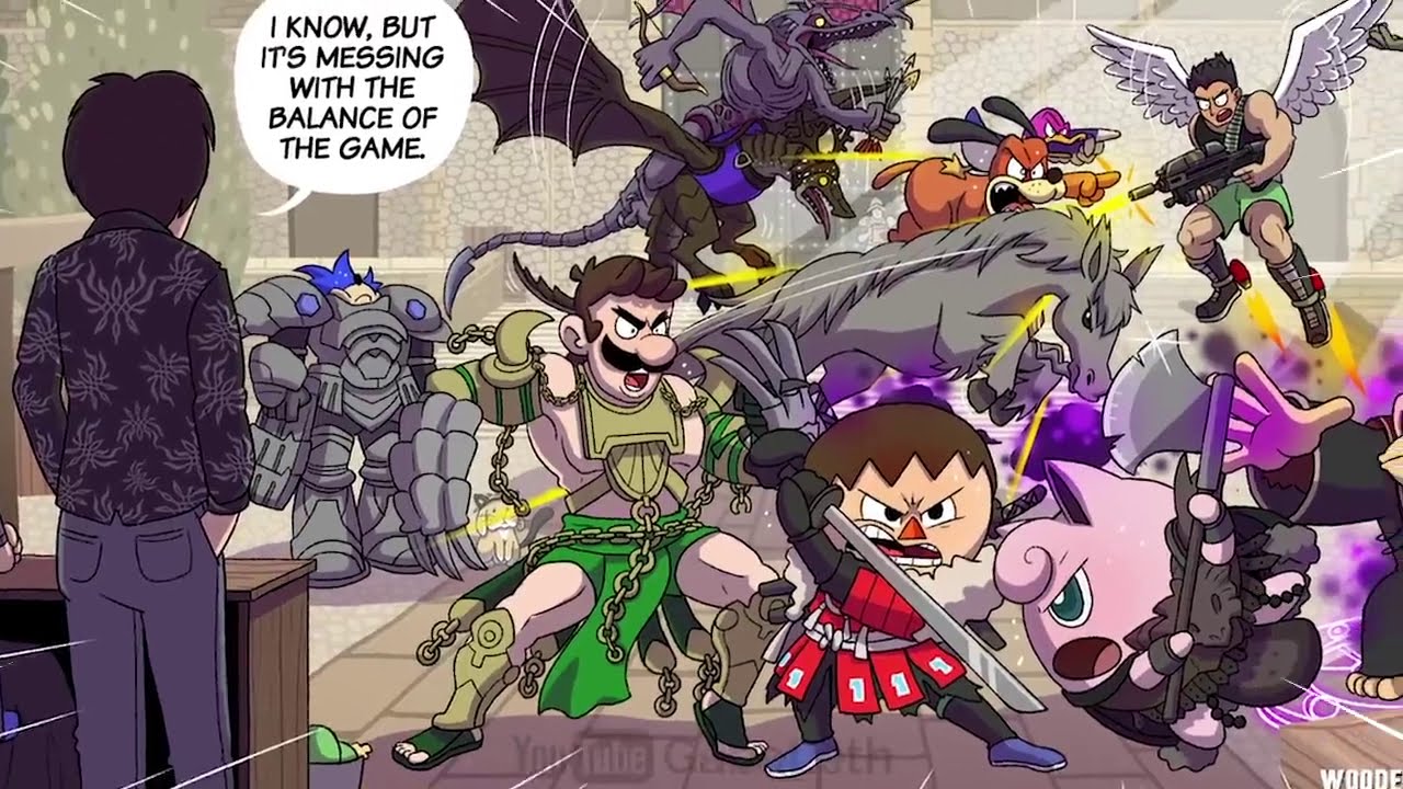 Super Smash Bros. Ultimate Comic Dub Compilation 8 - GabaLeth