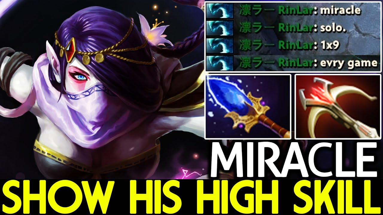 MIRACLE [Templar Assassin] Show His High Skill in Mid Lane Dota 2