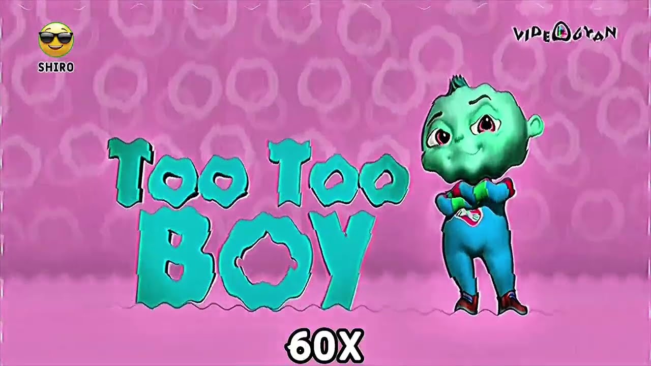 Too Too Boy Intro Logo Effects x999999 Speed..!!!! | Sponsored By: Preview 2 Effects 