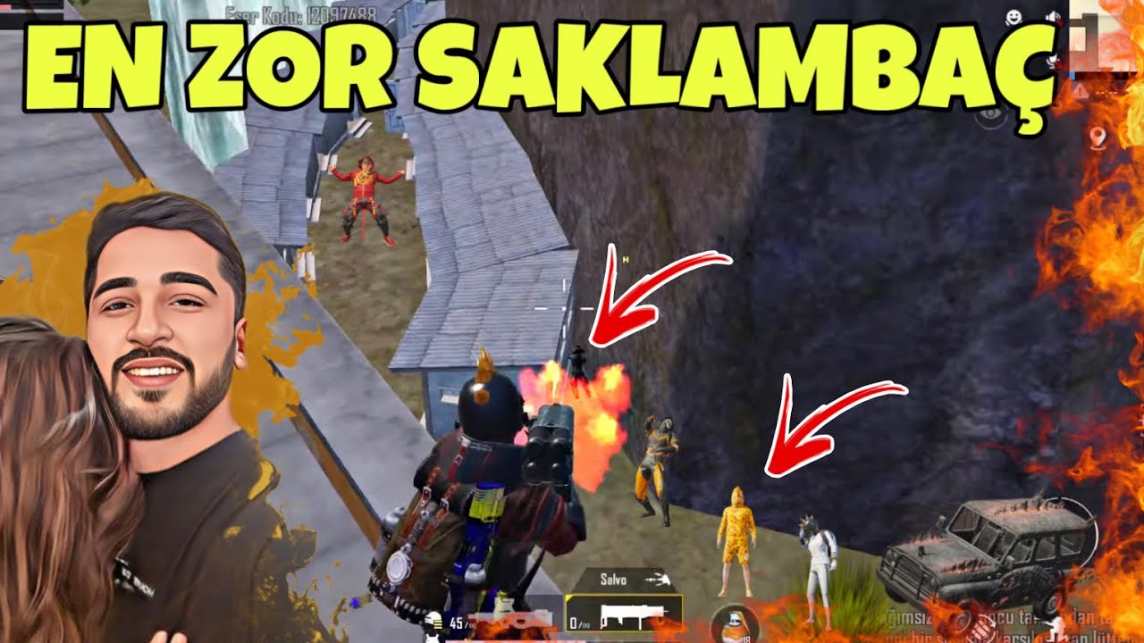 TAKİPÇİMİZİN YAPTIĞI EN KARIŞIK SAKLAMBAÇ HARİTASINDA KILL YARIŞI! -PUBG MOBİLE