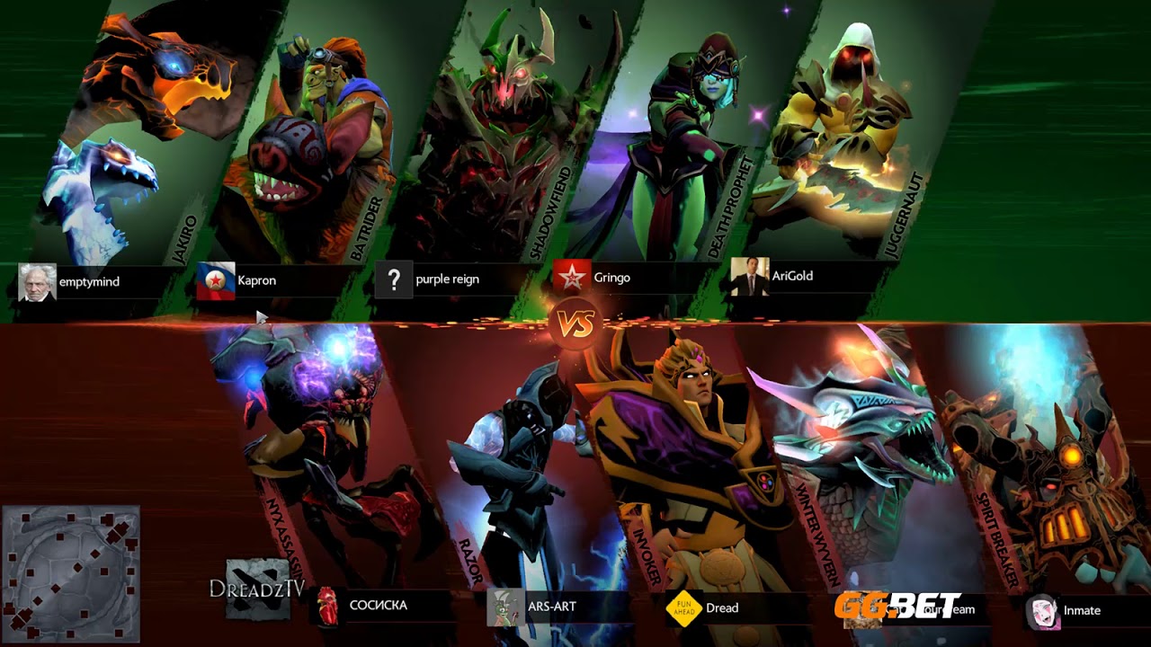 Dread's stream | Invoker / Bristleback | 11.12.2017