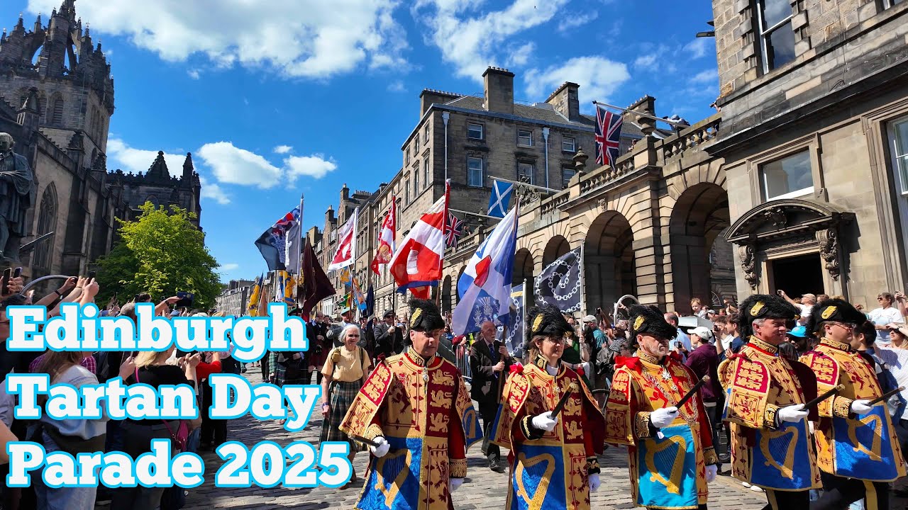 Edinburgh Tartan Parade 2025