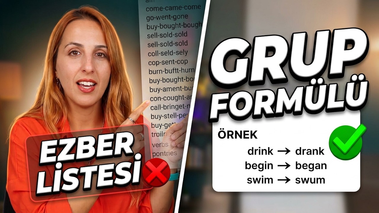 İNGİLİZCE FİİLLERİN HALLERİ - Düzensiz Fiiller/Irregular Verbs
