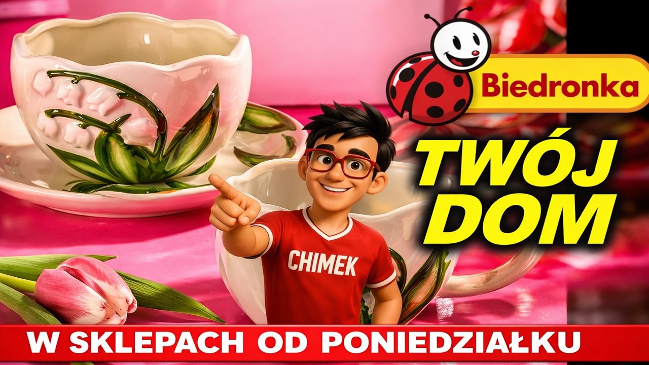 BIEDRONKA | Oferta Promocyjna od Poniedziałku 23.02.2026. | Dla Domu