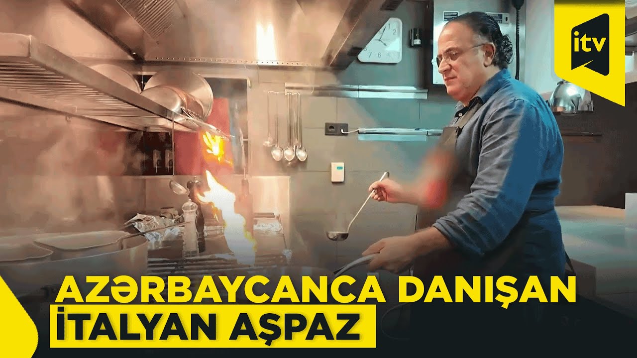 Dolma, plov, kabab: italyan aşpaz Azərbaycan mətbəxinə necə vuruldu?