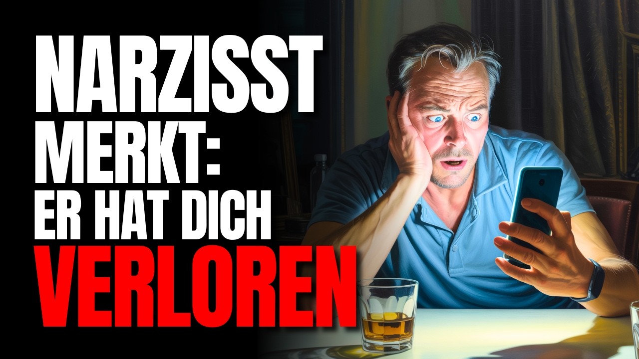 Wenn ein Narzisst merkt, dass er dich wirklich verloren hat
