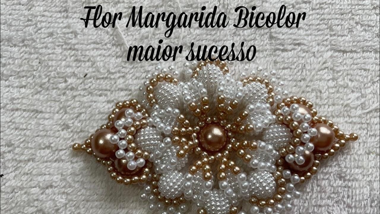 Flor Margarida Bicolor o maior sucesso 🥰❤️