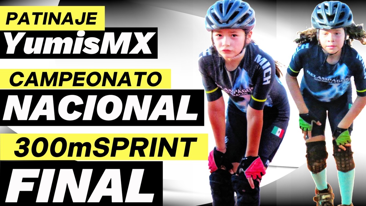Quien se ganara el TITULO NACIONAL? Guadalajara 2025 patinaje de velocidad 300m Sprint YumisMX