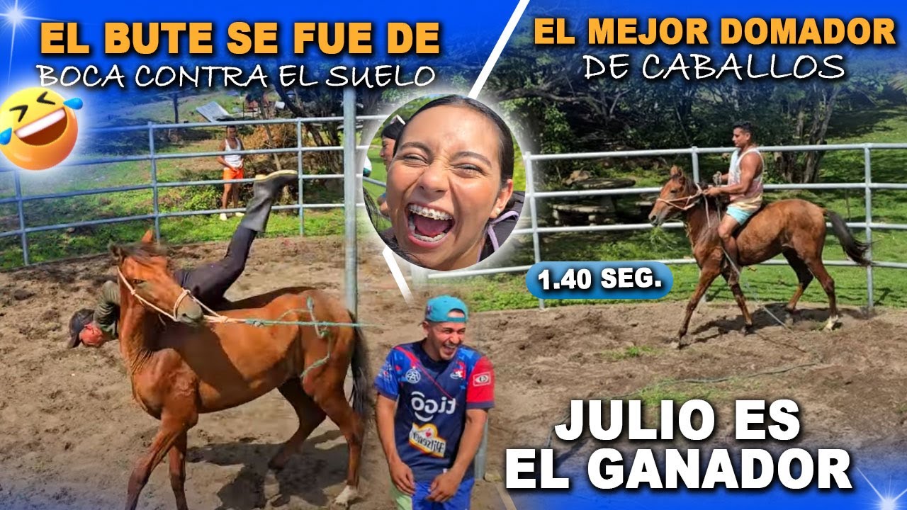 EL PAPÁ DE CAMILA CASI SE ROMPE LOS DIENTES, creímos que el seria el ganador.. JULIO REMONTO A JULO👏