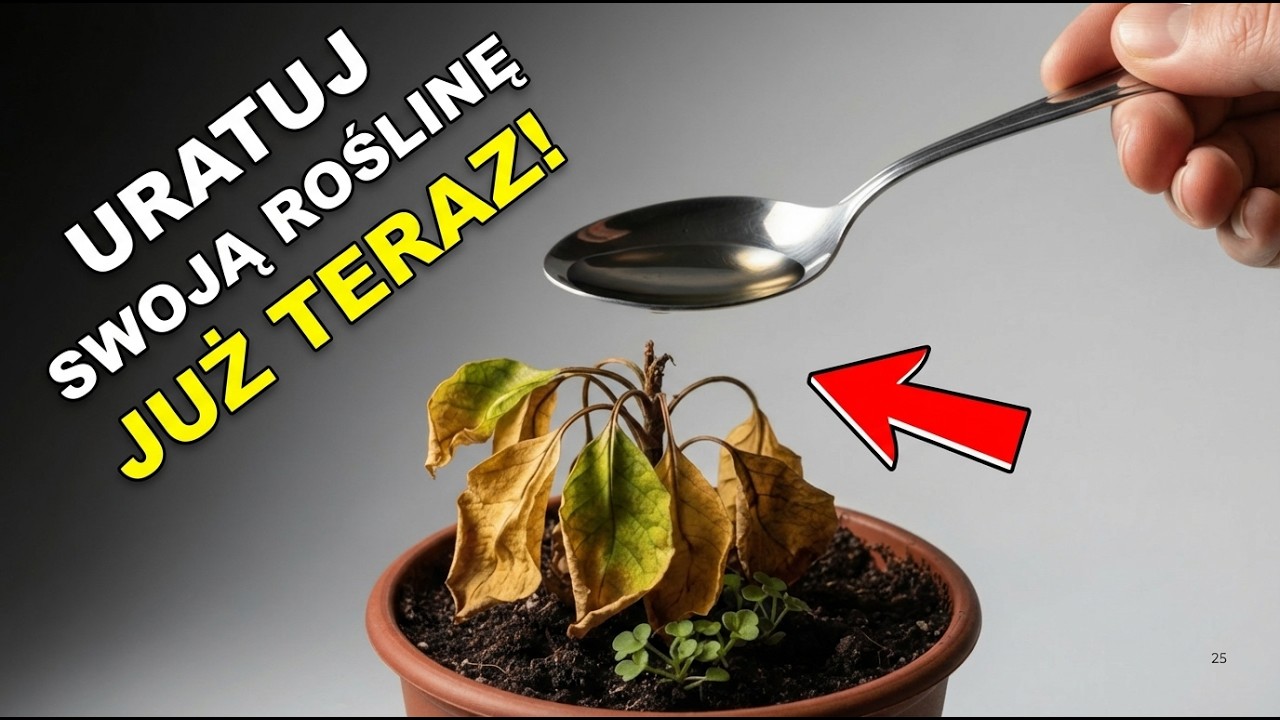 Jak Ożywić Każdą Umierającą Roślinę Dzięki Tej Prostej Sztuczce (Działa Za Każdym Razem!)