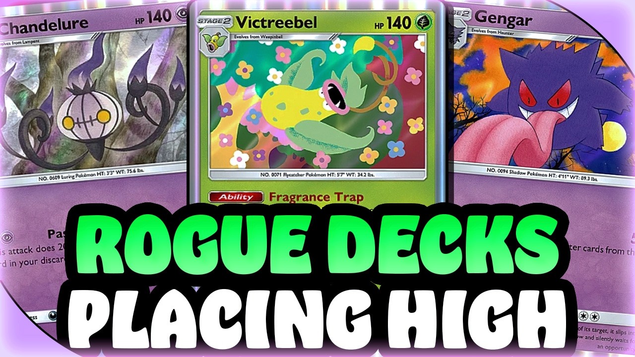 Генгар занял 2-е место?!? | Безумные разбойничьи колоды в Pokemon TCG Pocket Fantastical Parade