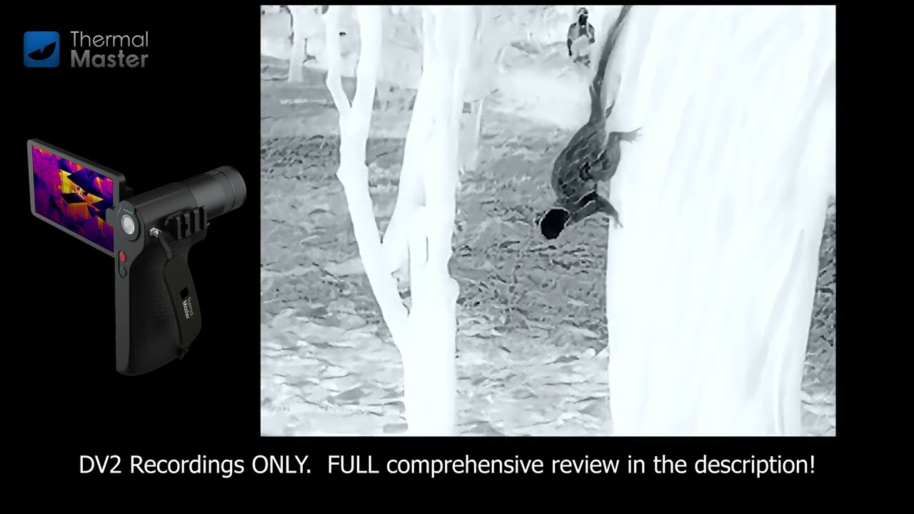 Thermal Master DV2 Recordings Only! | No InfiRay | No FLIR | Best All In One Thermal Camera?