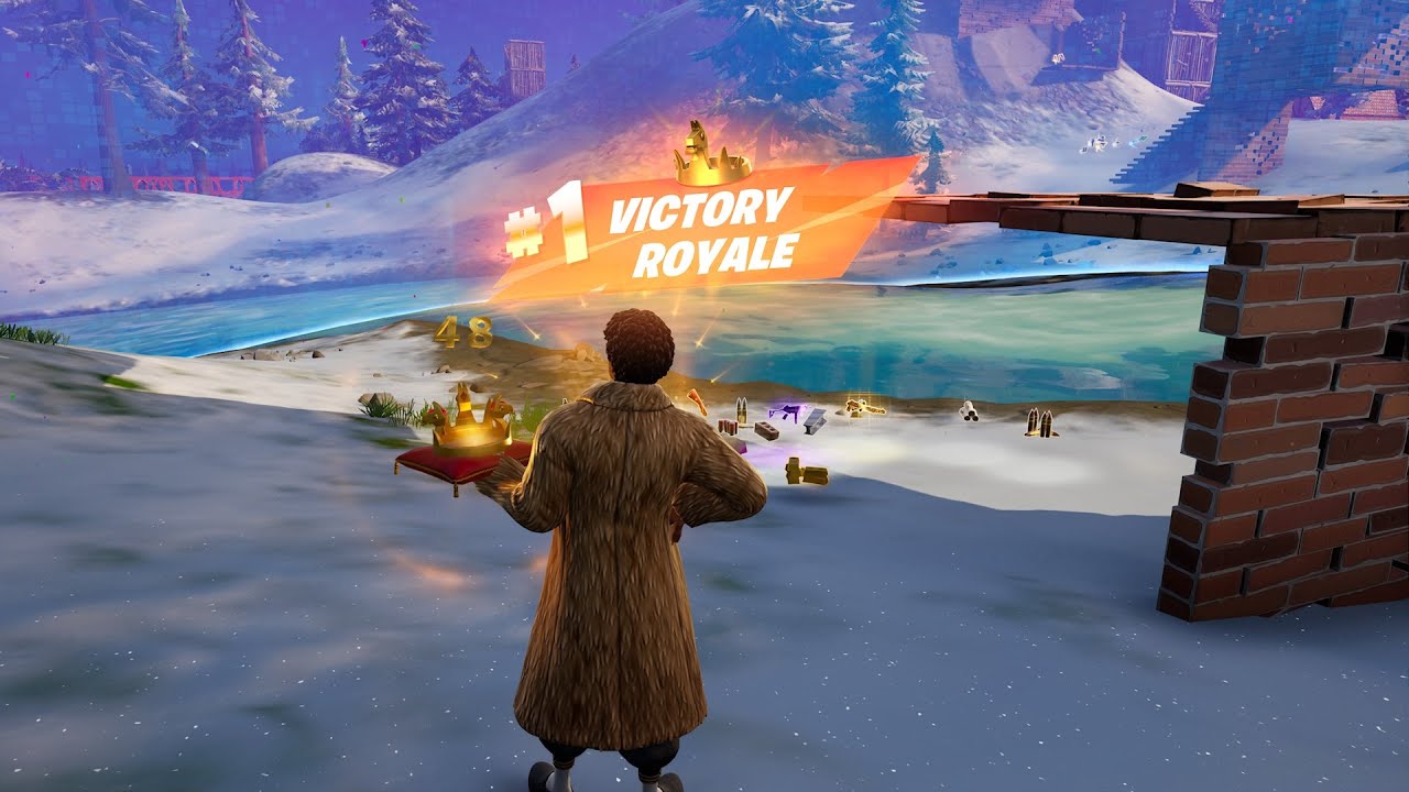 BRUNO MARS IN FORTNITE!! (WINTER STYLE) Solo Full Gameplay #EpicPartner