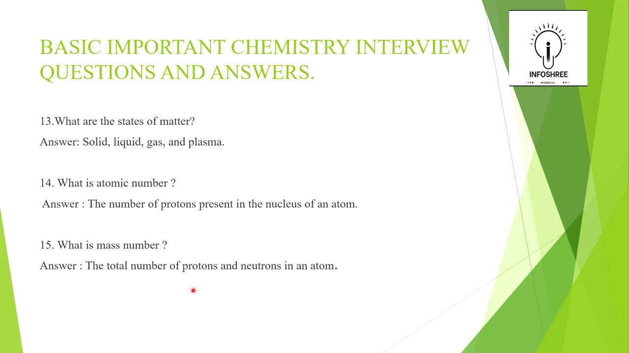 75% of Students Fail Chemistry Interviews Because They Can’t Answer These Basic Questions!