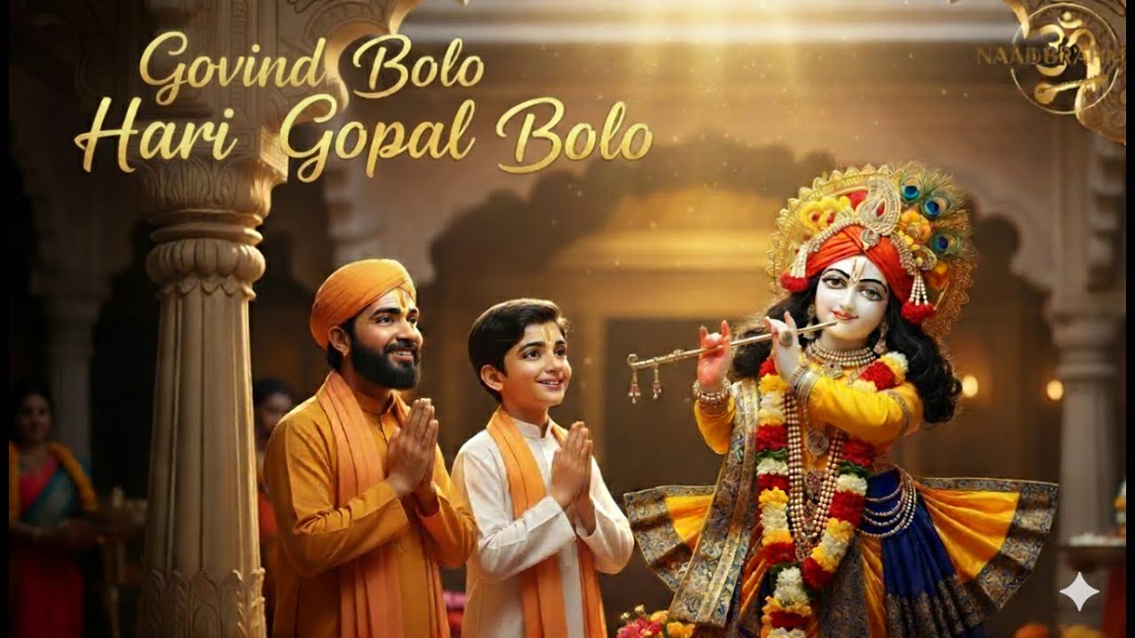 Govind Bolo Hari Gopal Bolo – Soulful Krishna Bhajan | ISKCON Devotional Song | NaadBrahmaa