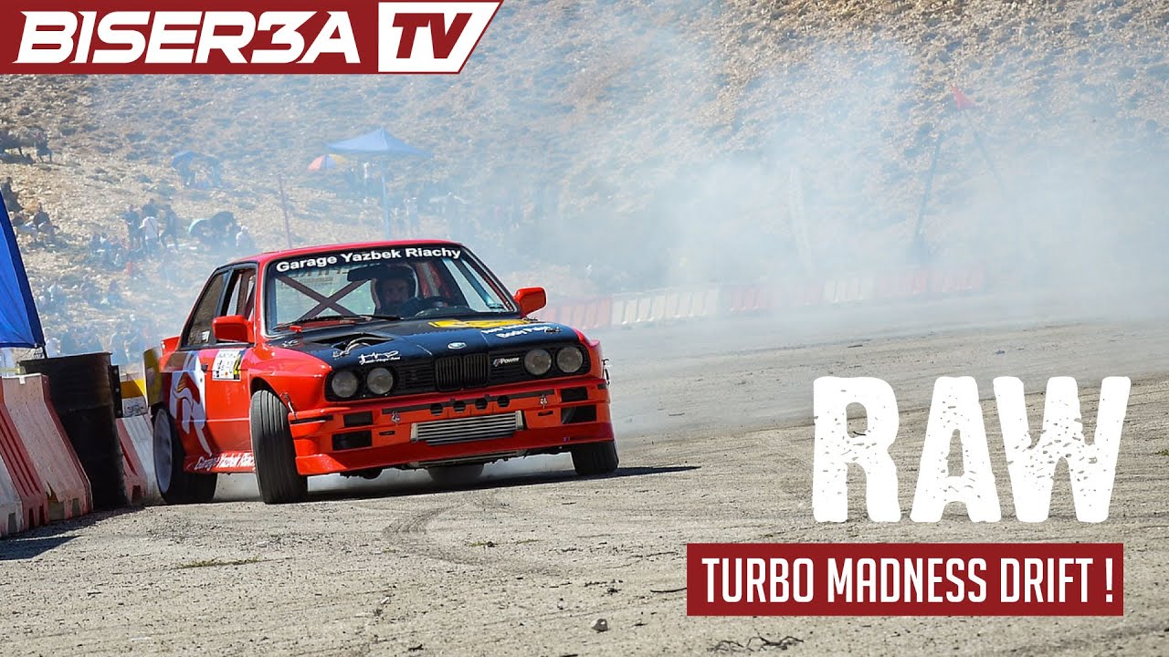 RAW // Turbocharged M50 BMW crazy drift !