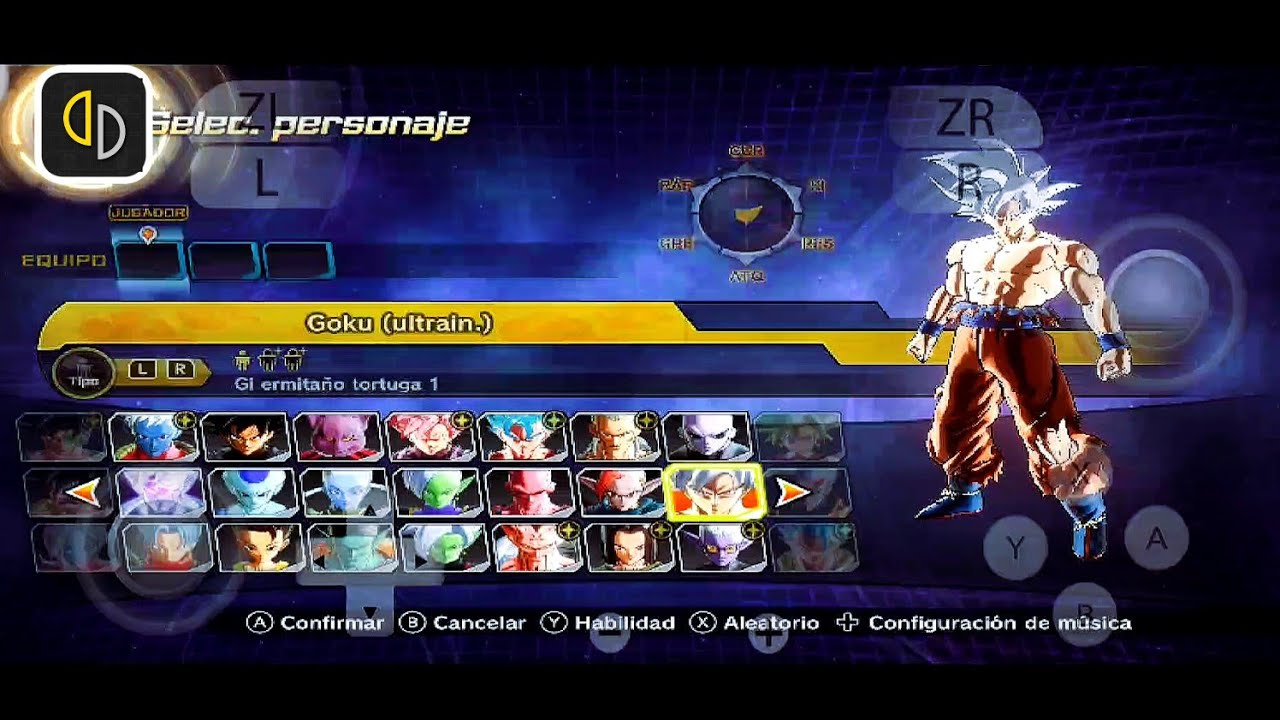 Dragon Ball Xenoverse 2 Yuzu NCE Android Access v19 Snapdragon 720G + Settings