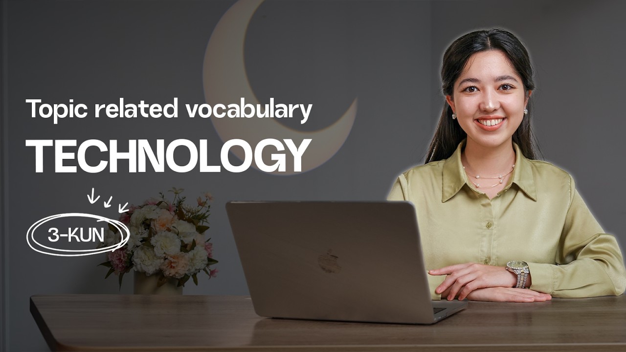 Technology | Topic related vocabulary | 3-kun