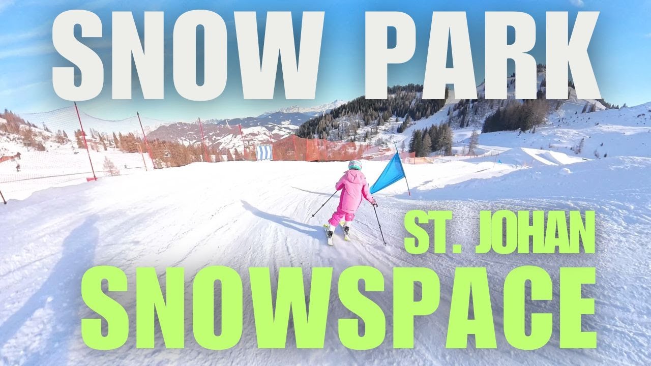 Probando el Snow park de Snow Space Salzburg