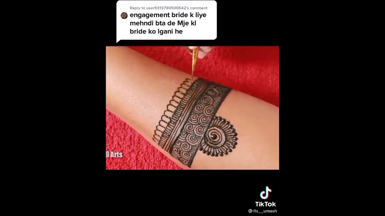 Mehndi design fr bridle ❤️