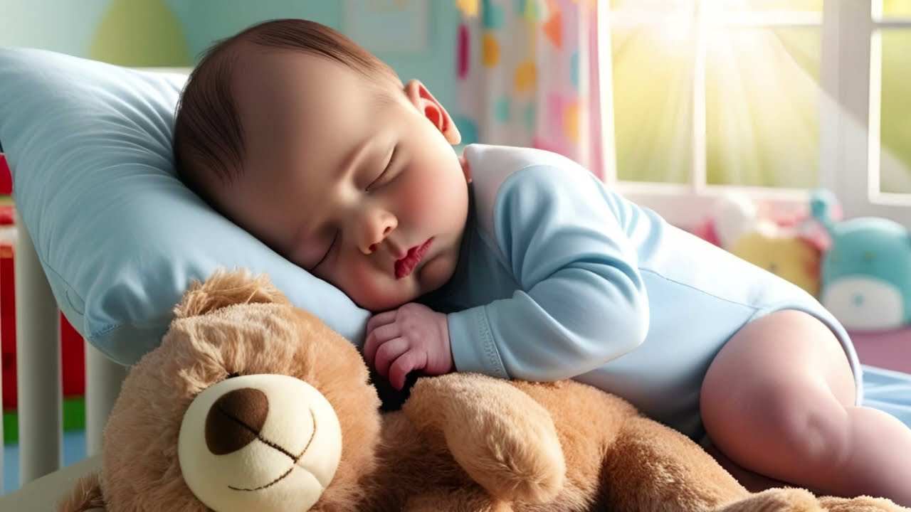 Peaceful lullaby music for fussy baby loop